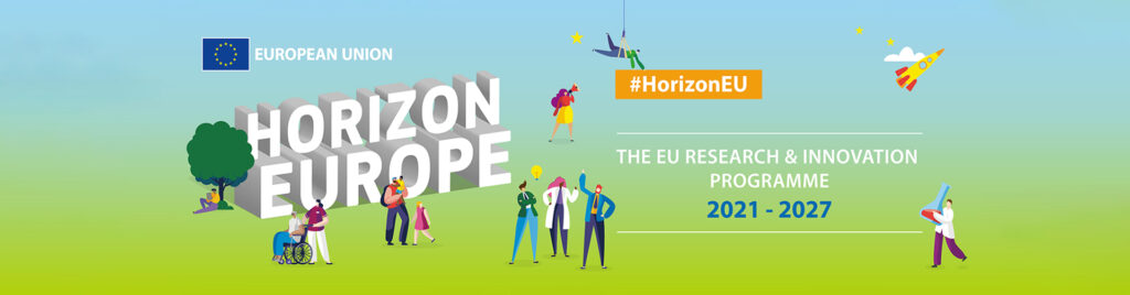 Banner Horizon Europe #HorizonEU